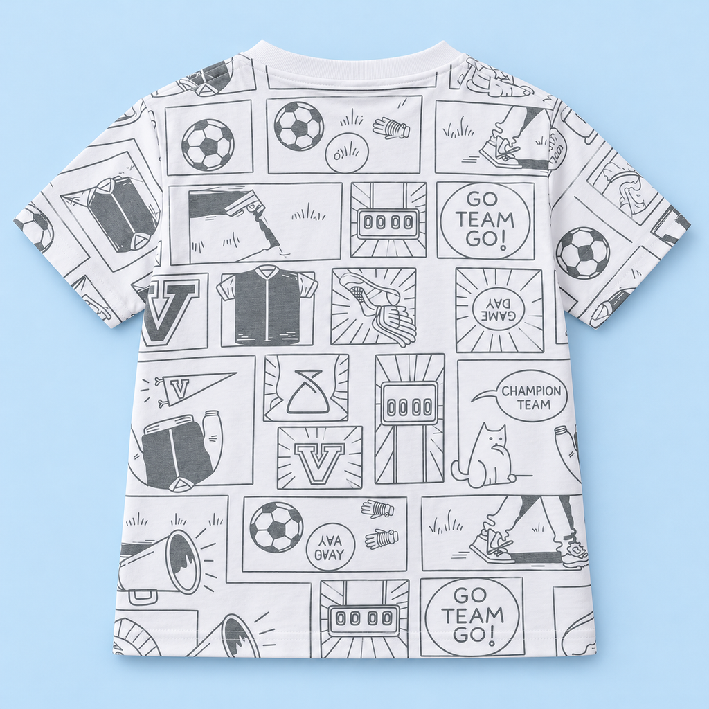 Comic print - Tee