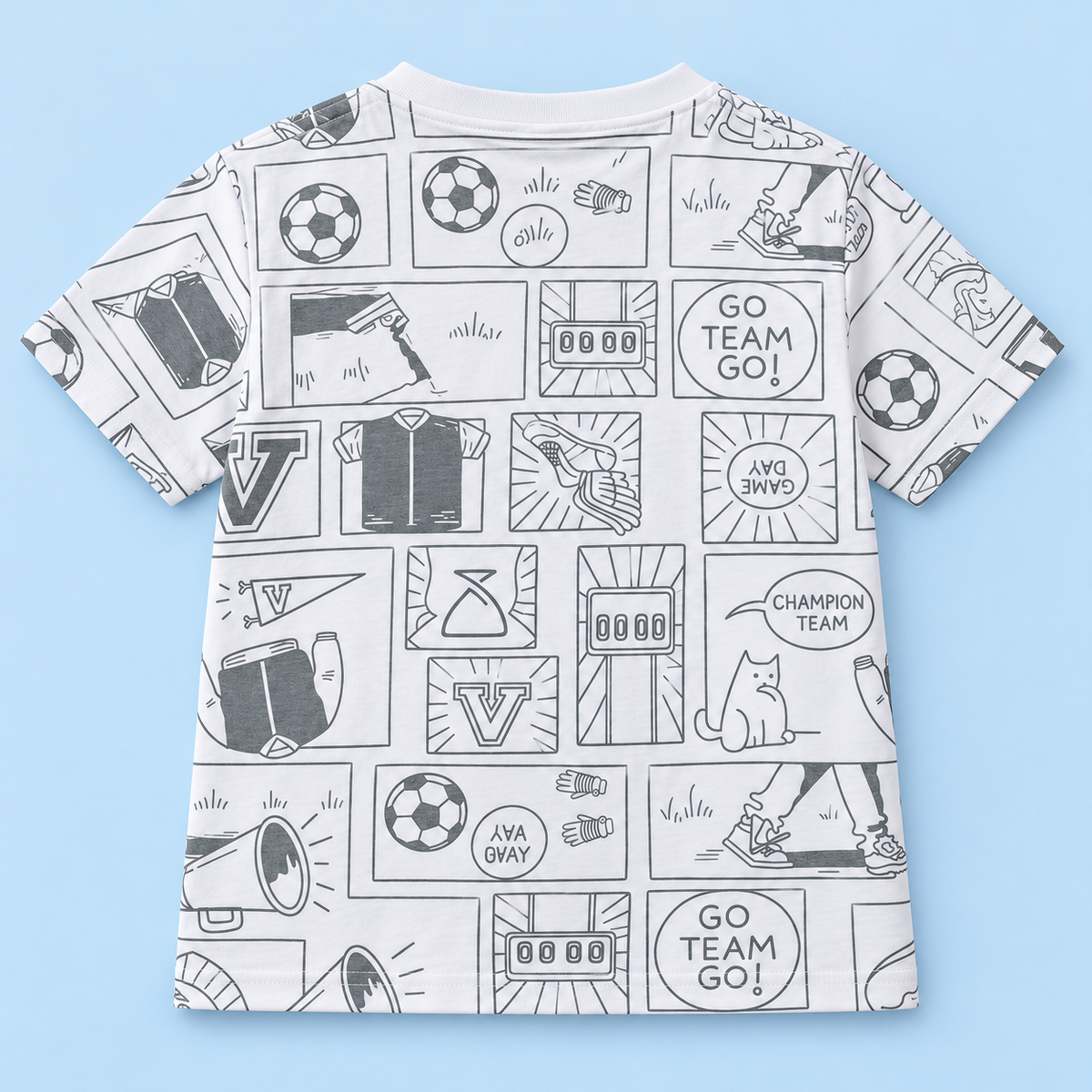 Comic print - Tee