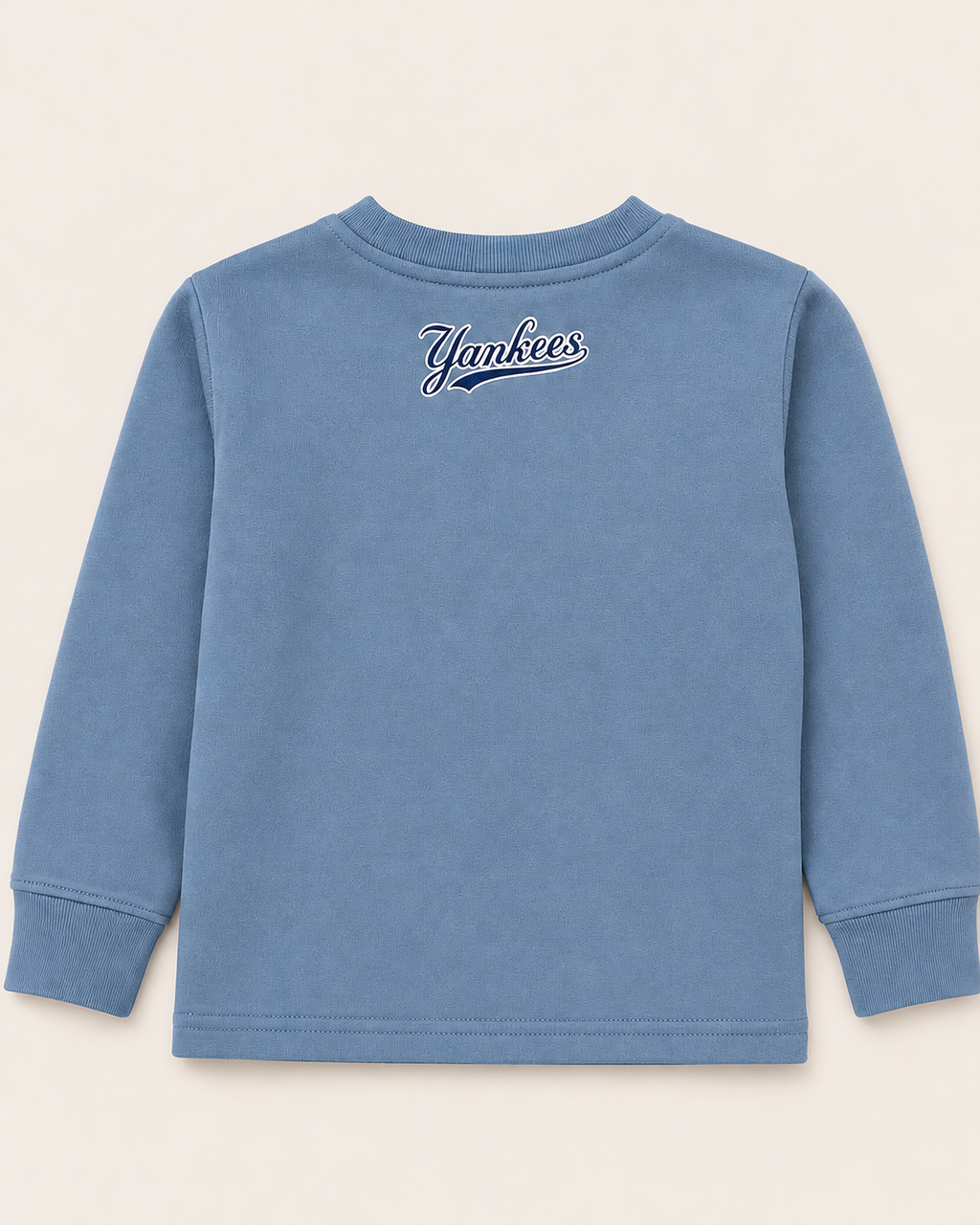 Yankees Baseball Graphic Long-Sleeve T-Shirt – Blue