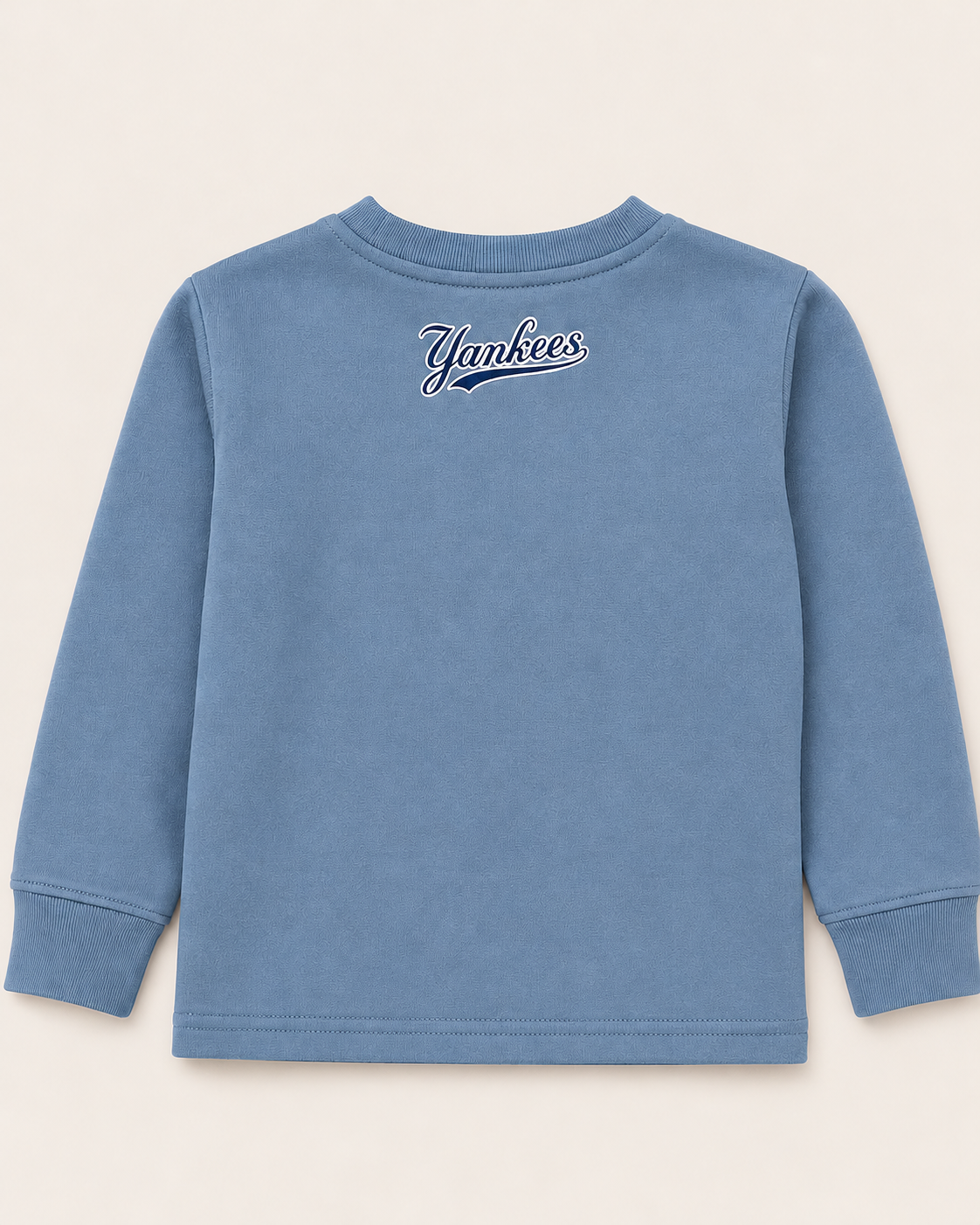Yankees Baseball Graphic Long-Sleeve T-Shirt – Blue