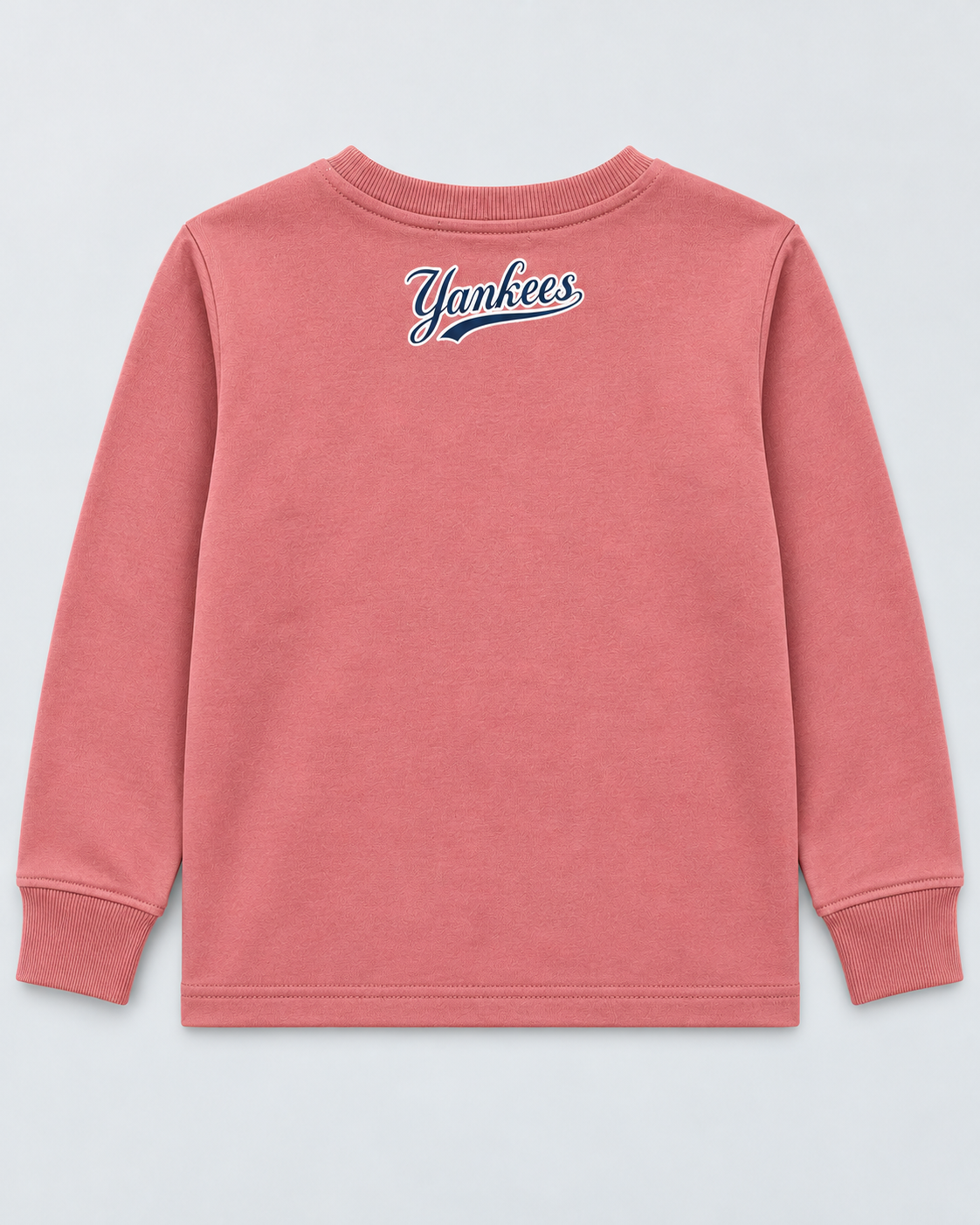 Baseball Graphic Long-Sleeve T-Shirt – Rose Pink