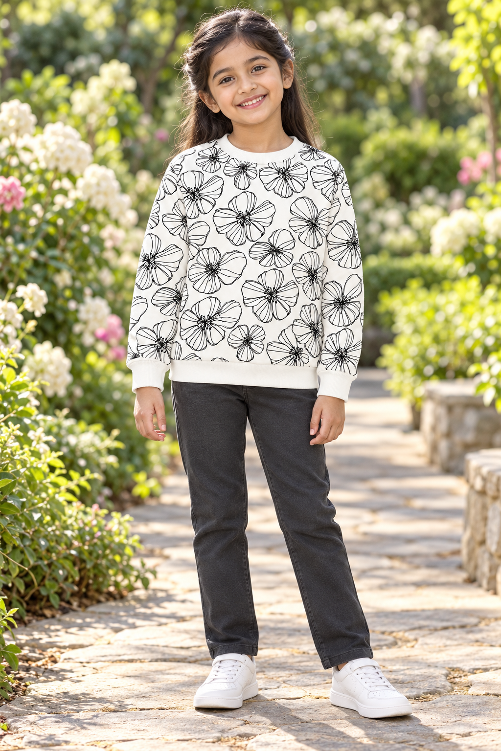 Flower tee