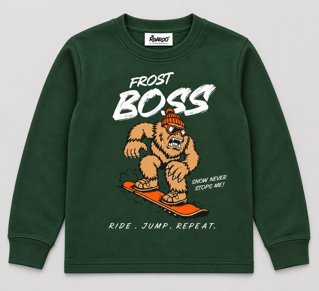 Frost Boss Yeti Graphic Long-Sleeve T-Shirt