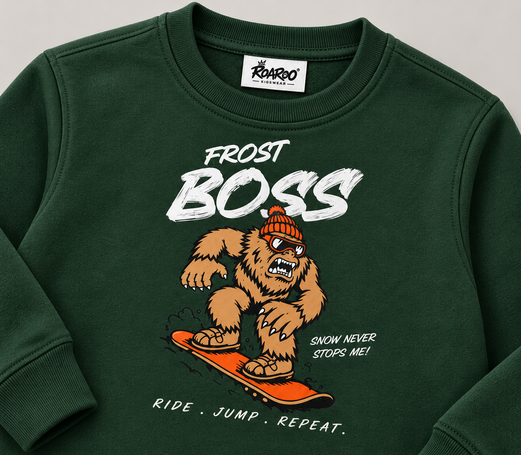 Frost Boss Yeti Graphic Long-Sleeve T-Shirt