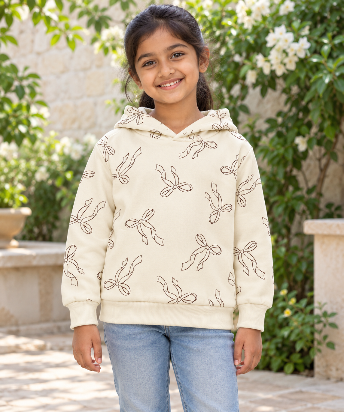 BOW- HOODIE