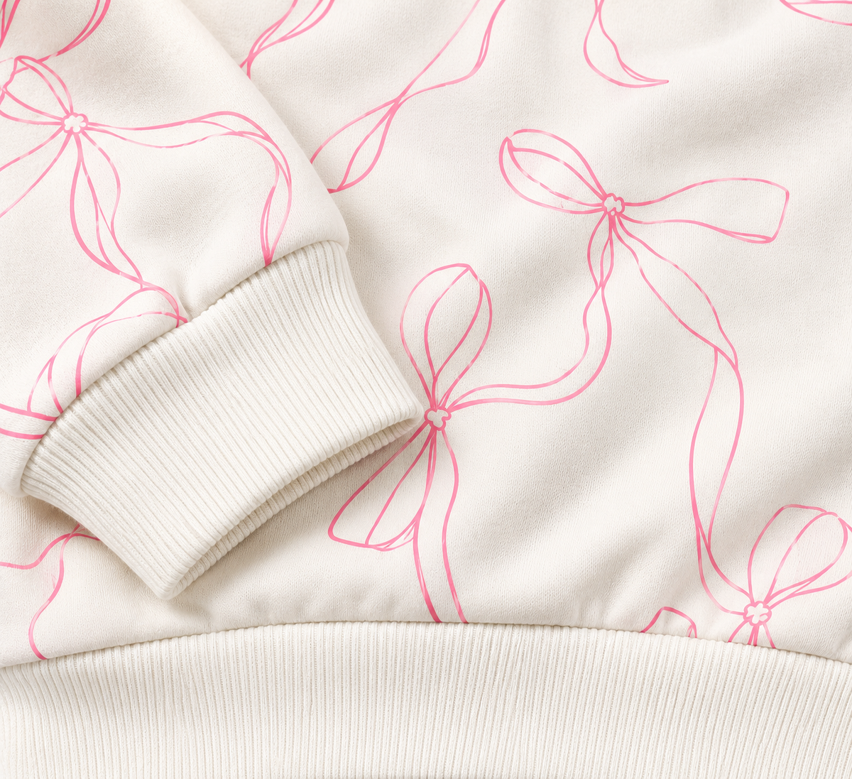 Bow-Sweat shirt