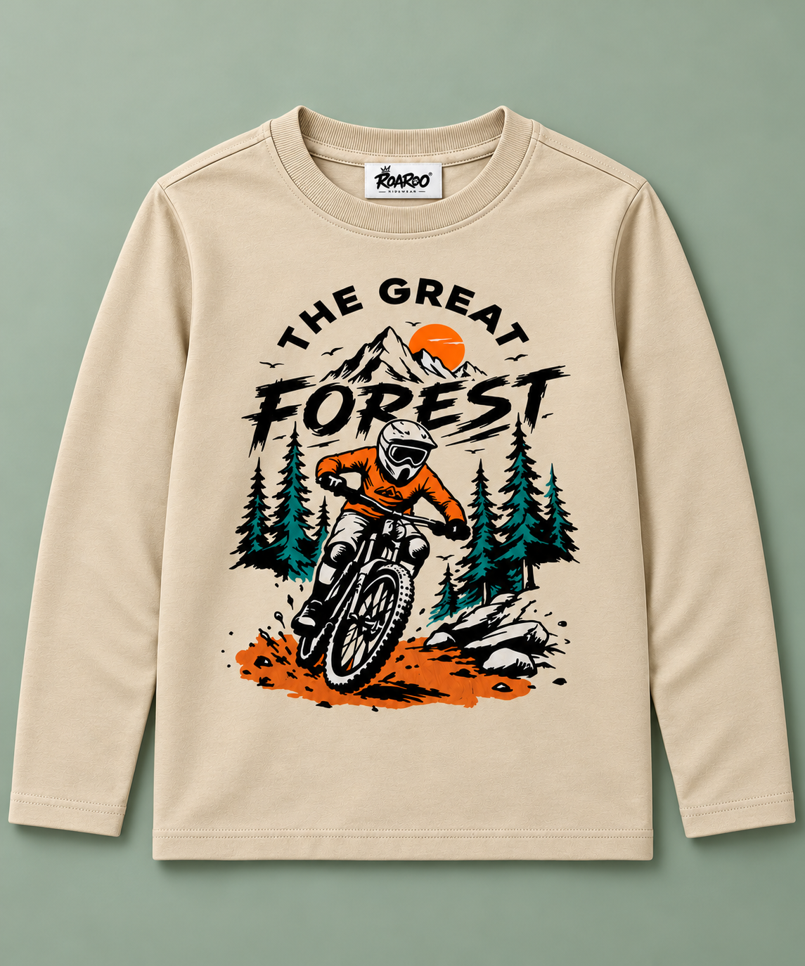 The Great Forest Graphic Sweatshirt – Beige