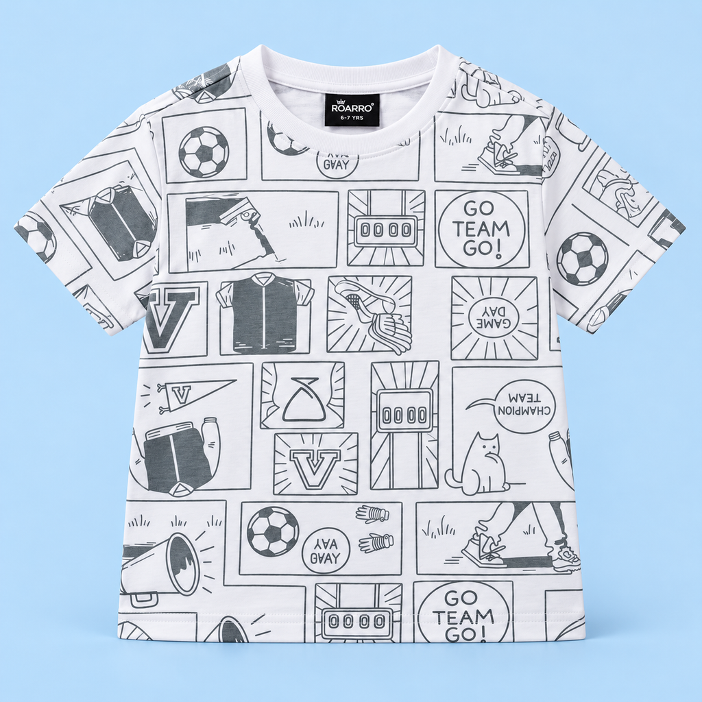 Comic print - Tee
