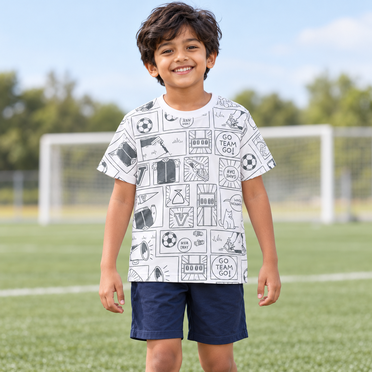 Comic print - Tee